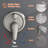 12 Inch Ceiling-Mounted Tub Shower System With Handheld Shower Single-Handle Shower Faucet Set Brass Multifunctional Shower Trim Kit With Rough-In Valve-117167443