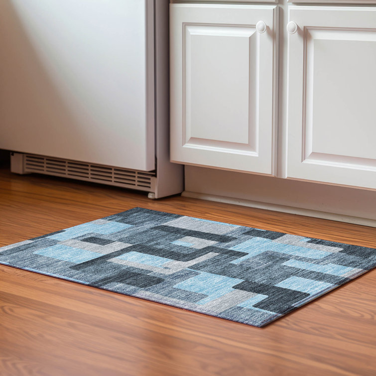 Premium Machine Washable Prisco Sky Rug