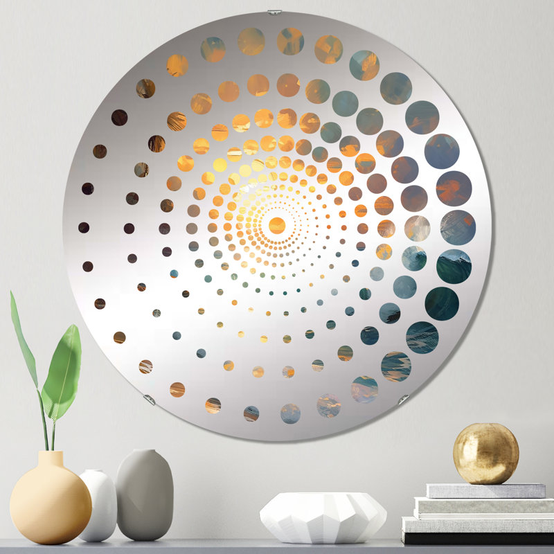 Miroir mural Chantae, 23,6 po x 23,6 po