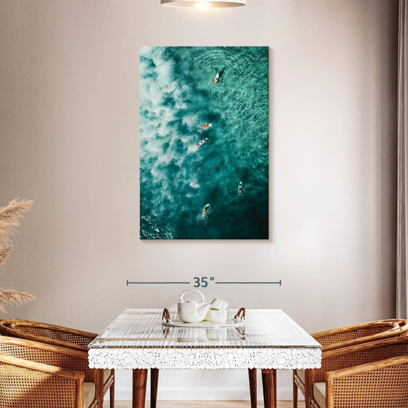Senne Before A Wave, 45" H x 30" W