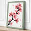 Moonlit Cherry Blossom Japandi - Wrapped Canvas-1306390455-1306390443