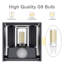 Brushed Nickel Outdoor Sconce