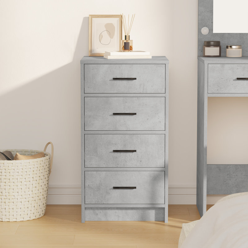 40cm Sideboard, Concrete Grey