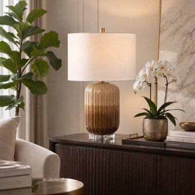 24" Geovanny Ceramic Table Lamp