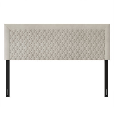 Upholstered Headboard Velvet by Ebern Designs