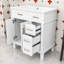 Meuble-lavabo en bois avec lavabo et tiroir de rangement-744469820