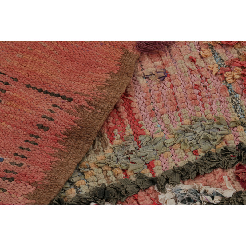 One-of-a-Kind Rectangle 4'3"x8'3" Hand Knotted Area Rug