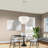 Bertan 4-Light Dimmable Adjustable Height Tiered Chandelier-2047410660-2047410659