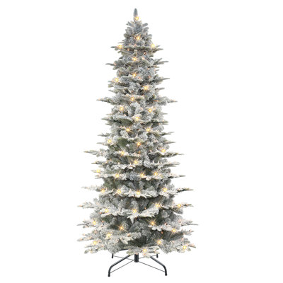 108' Lighted Artificial Fir Christmas Tree