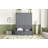Soloma Queen Murphy Bed with Sofa Cushion-1853171214