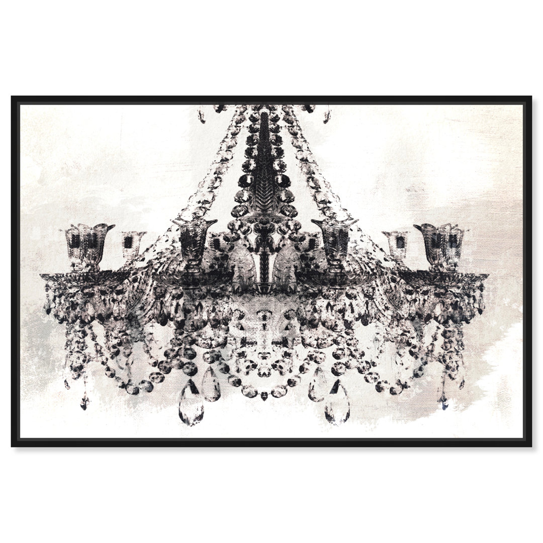 Oliver Gal " Fashion And Glam Dramatic Entrance Inverse, Glam Black " Oliver Gal Prints 