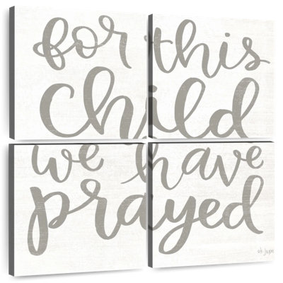 For this Child We Have Prayed