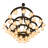 58 - Light Dimmable Tiered Chandelier