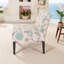 Fauteuil d'appoint rembourré Classic Linen - Élégance et confort intemporels-1252394675