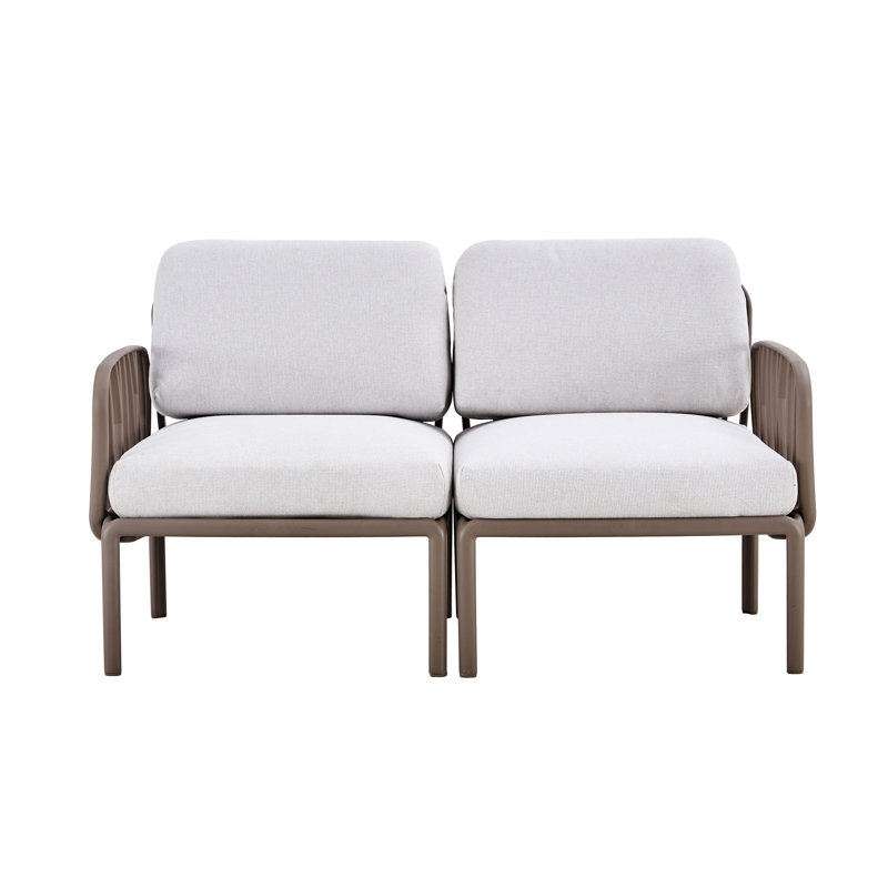 Fauteuil modulaire d'extérieur pour cour arrière - Plastique confortable pour l'intérieur et l'extérieur