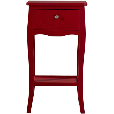 Table de bout en bois massif avec rangement Radikha