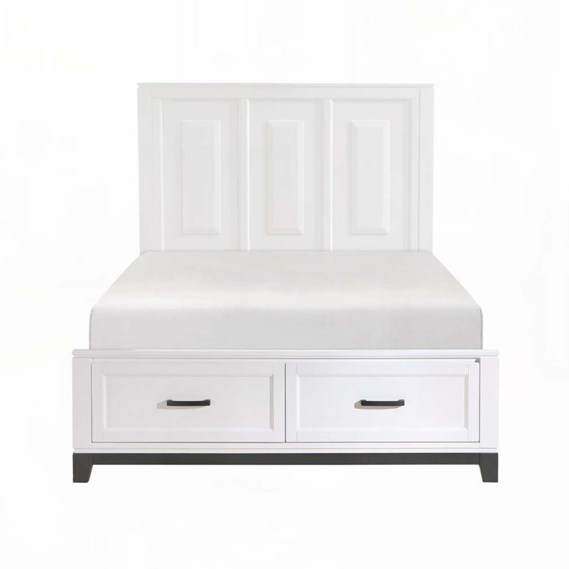Platform Bed with Storage Drawers, Queen