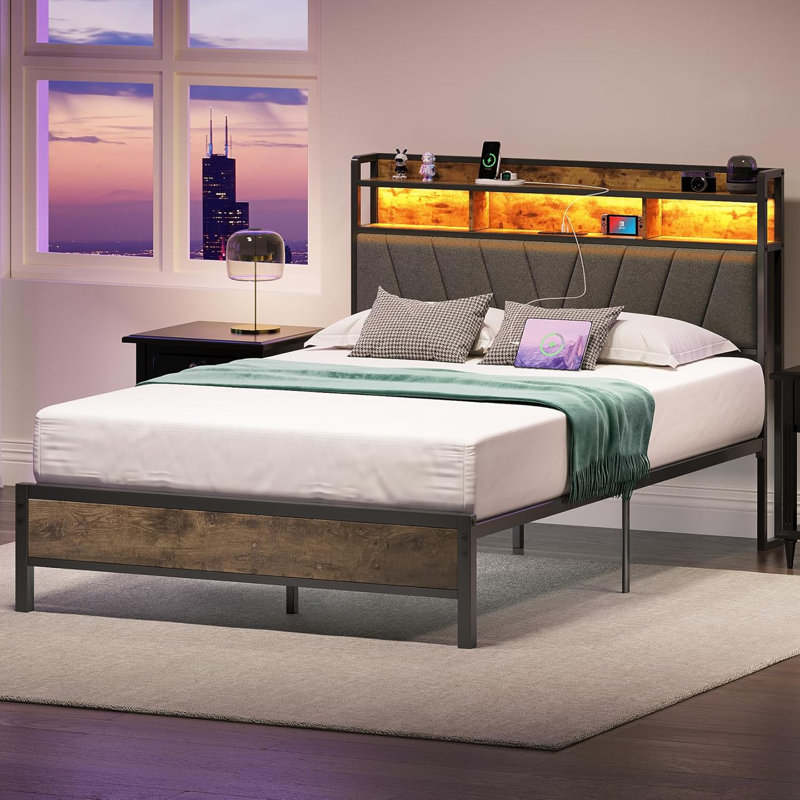 Full Bed Frames with Headboard