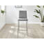 Kenesaw Luxury Breakfast Bar Stool in Quilted Design Velvet Leg - Modern Chic Kitchen-788153574-739694078
