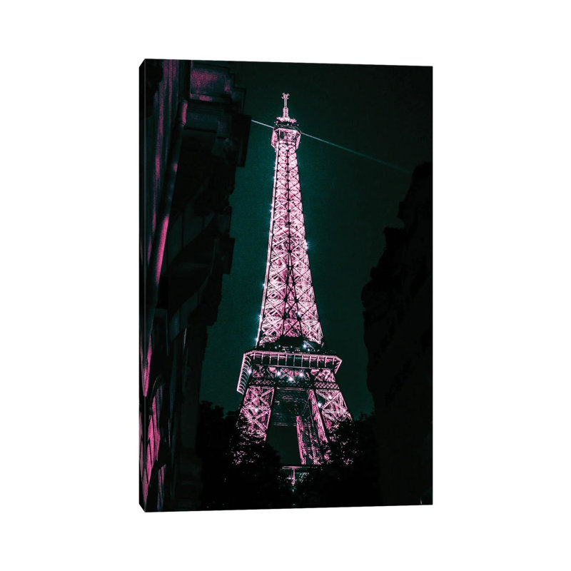 Paris 1 Piece Wrapped Canvas Wall Art, 101.6 cm H x 66.04 cm W x 3.175 cm D