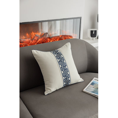 Allison Cotton Blend Throw Pillow