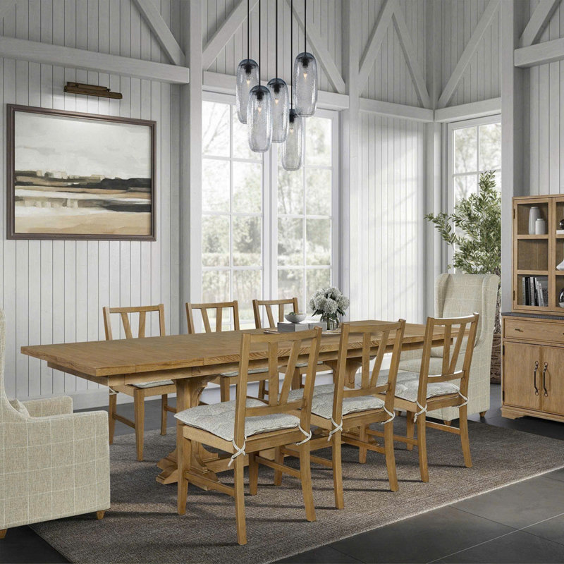 Table à tréteaux - amande (table seulement), H 30 po x l 144 po x P 44 po, Beige