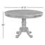 Aala Round Solid Wood Base Dining Table