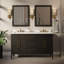 Ensemble de meuble-lavabo double 60 po Calgary-787731330