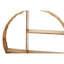 Naperon 3 Piece Circle Tiered Shelf
