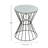 Lyndhur Iron Accent Stool