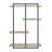 Rhodes 4 Tier Modern Floating Windowsill Wall Shelf-51273251