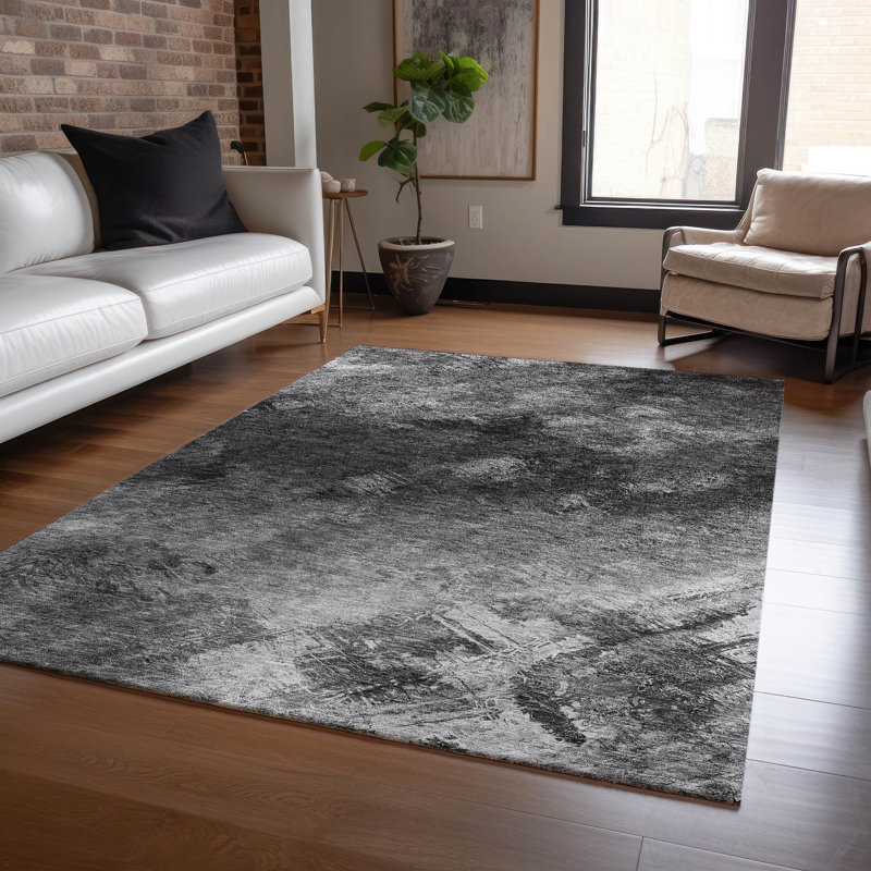 Tapis intérieur / extérieur Fayme, Rectangle 2 pi 6 po x 3 pi 10 po