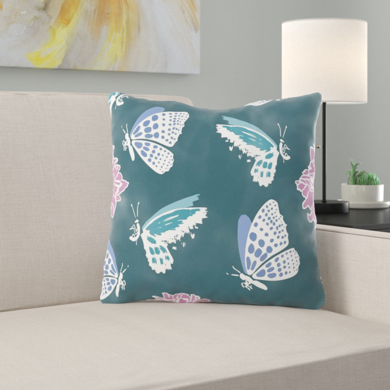 Coussin décoratif papillon, Intérieur