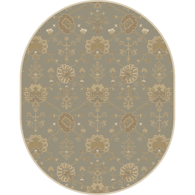 Criollo Wool Oriental Indoor Rug, Oval 6' x 9'
