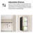 16 Inch Rectangular Medicine Cabinet With Mirror-1406398892