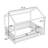 Metal House Shaped Bed With Fence-68487680-68487681