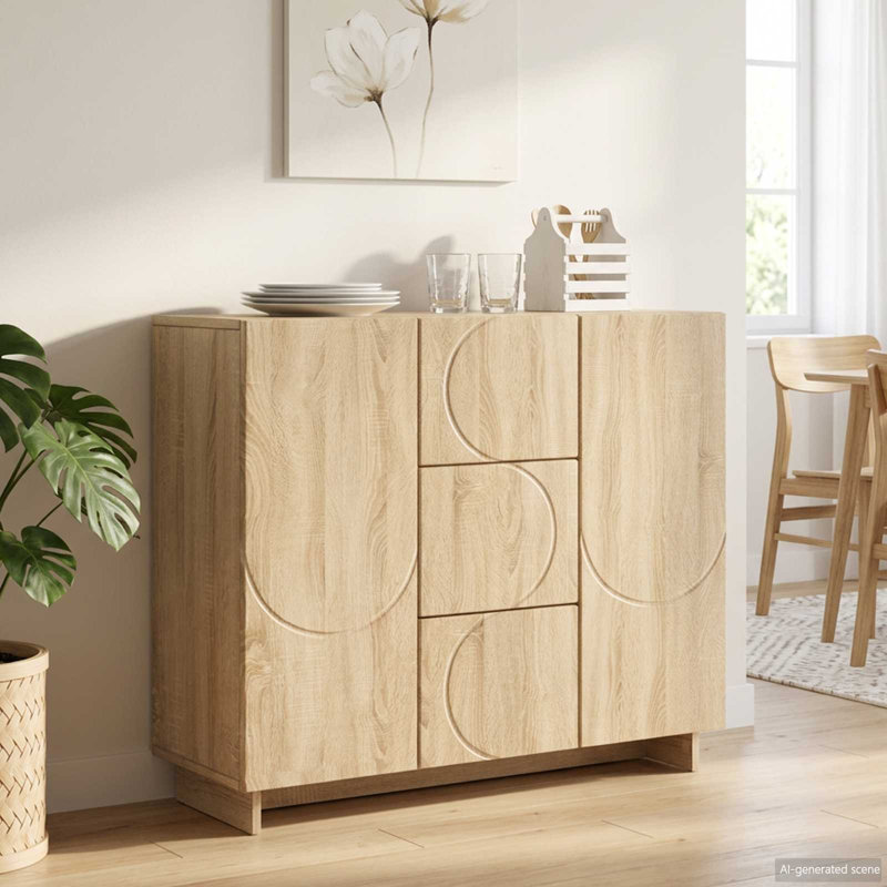 85.5cm Sideboard, Sonoma Oak