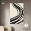 "Minimalist's Mark II", reproduction d'art sur toile par Art Remedy, cadre argenté, 36 x 54-840044368-840044381