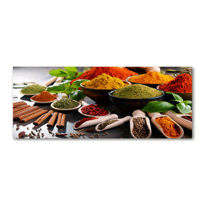 Colourful Spices - Wrapped Canvas Print