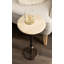 Table de boisson en travertin réglable Angl