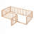 Wood Daybed Frame with Fence-591128211-591128213