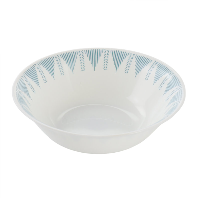 Gibson Glass Dinnerware Set - Service for 4, Blue