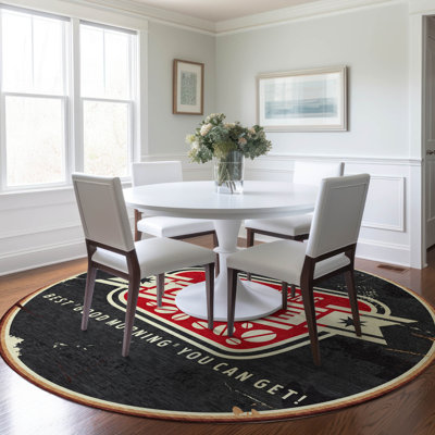 Premium Machine Washable Cerrito AMF166 Midnight Rug