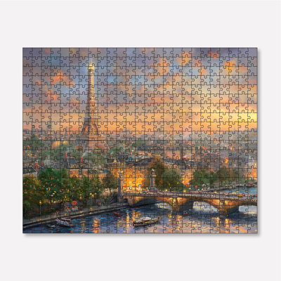 500 pièces en carton, 100% carton, 500 pièces, 18,9 x 13,4 pouces | Taille de la boîte: 13,2 po x 9,1 po x 2,0 po | Parfait pour le plaisir et la détente en famille, pièces durables de haute qualité pour un assemblage facile, cadeau idéal pour les amateurs de casse-tête