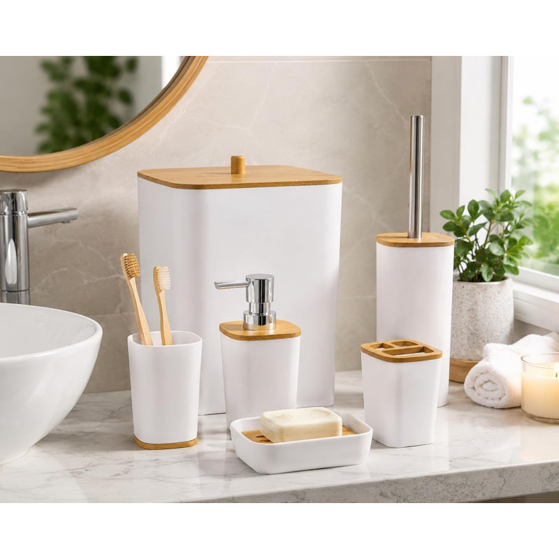 Bathroom Accessory, White