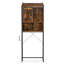 Rangement pour salle de bain Latitude Run® avec porte de grange coulissante espresso-130465618