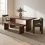 Lila Dining Bench Large Brown-1685843084