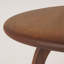 Table basse ronde en bois de noyer Dimauro, style Mid-Century moderne-1617940678