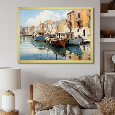 Greece Venetian Charms - Greece Canvas Wall Art