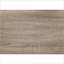 Table basse d'apparence en bois gris avec base en métal chromé pour le salon et amp; Chambre à coucher